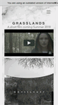 Mobile Screenshot of grasslandsfilm.com
